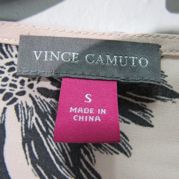 HOST PICK! Vince Cumuto women's pink floral twist top - Picture 7 of 13